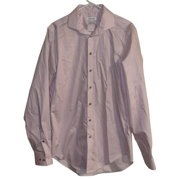 🌹NEW:CALVIN KLEIN INFINITE NON IRON SHIRT - Picture 1 of 5